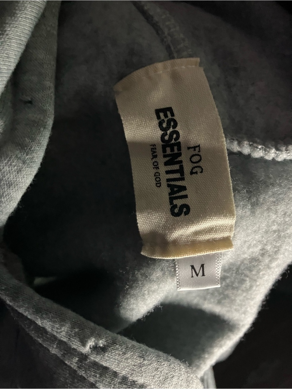 Essentials FOG Men's Crewneck Sweater in Light Gray
